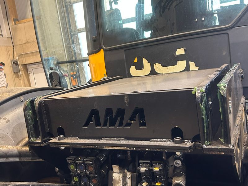 JCB Fastrac Koppelplatte, Aufnhame, Hydraulische Verriegelung auch als Mehrzweckplatte genannt für Schlepper und Traktoren