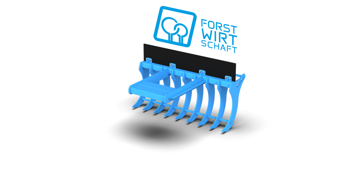 AMA Maschinen Roderechen als Rendering