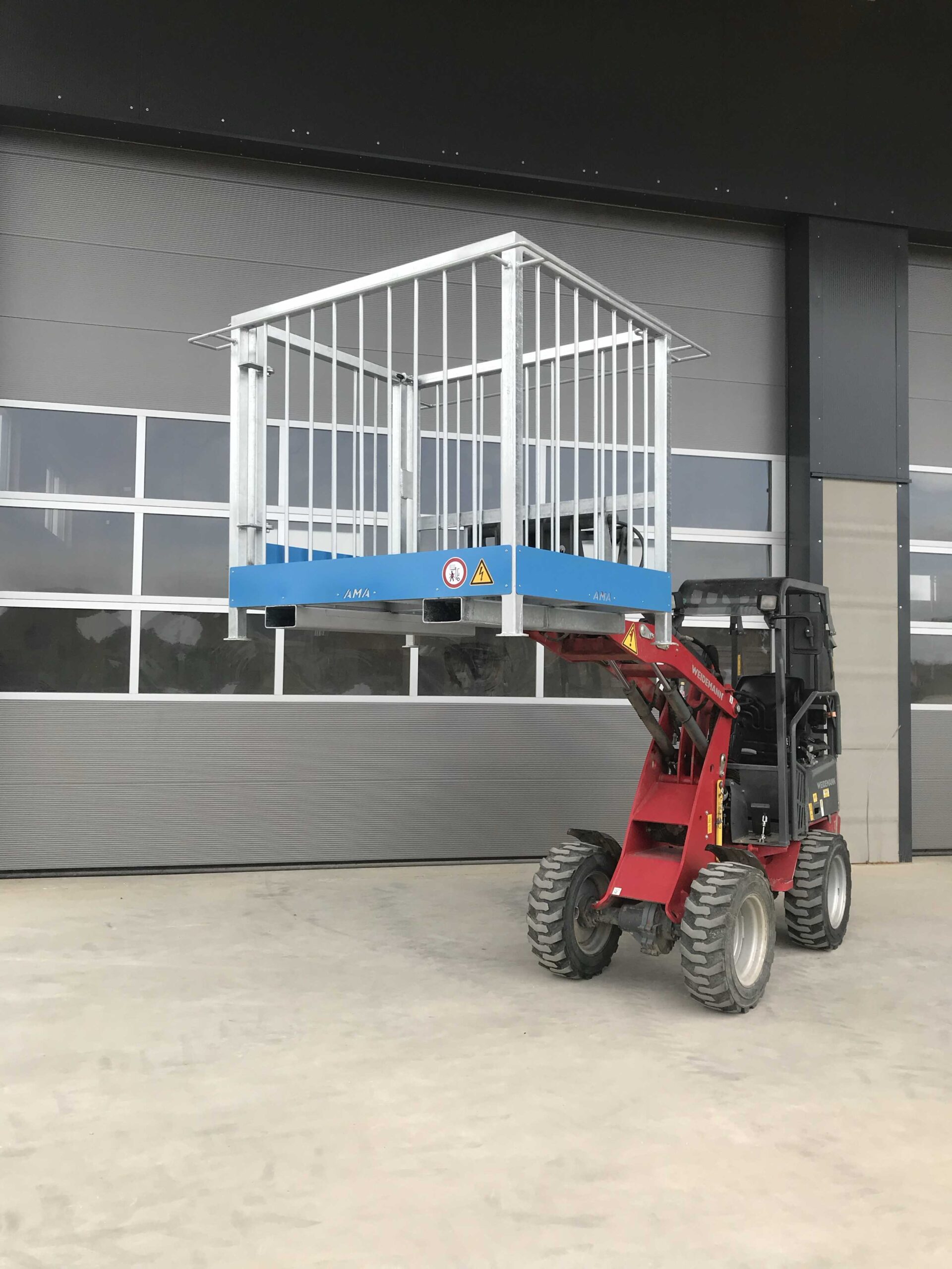 Arbeitskorb ohne Erhöhung