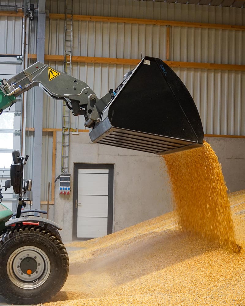 AMA Schaufel im Einsatz