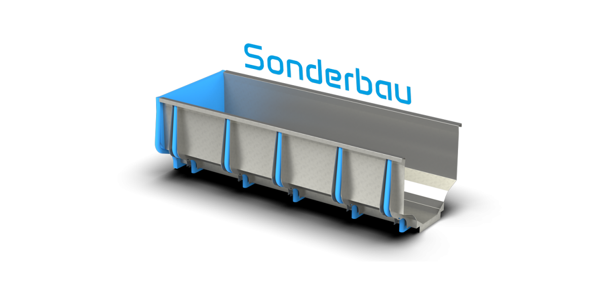 AMA Maschinen Kipperaufbau als Rendering
