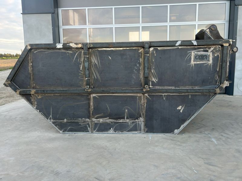 Sonderbau Metall Metallkontainer nach Maß mit Baggeraufnahme von AMA