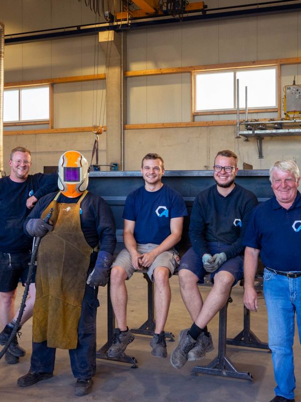 Teambild AMA Maschinen Hersteller in Niederbayern