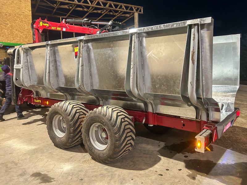 Sonderbau Metallbauer, Stahlblech verzinkte Astwanne oder auch Reißigwanne für jeden Rückewagen möglich