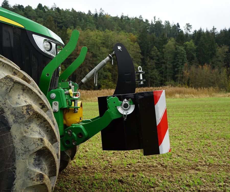 Stahlgewicht für Traktor