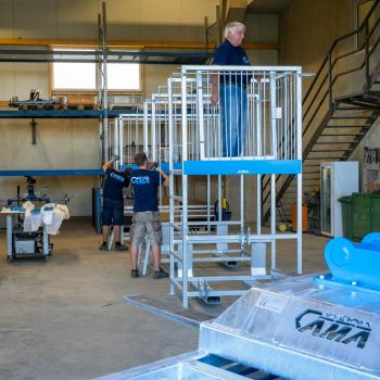 Produktion von AMA Arbeitskörben