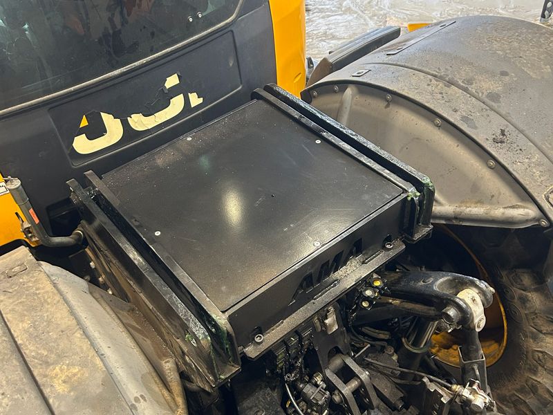 JCB Fastrac Koppelplatte, Aufnhame, Hydraulische Verriegelung auch als Mehrzweckplatte genannt