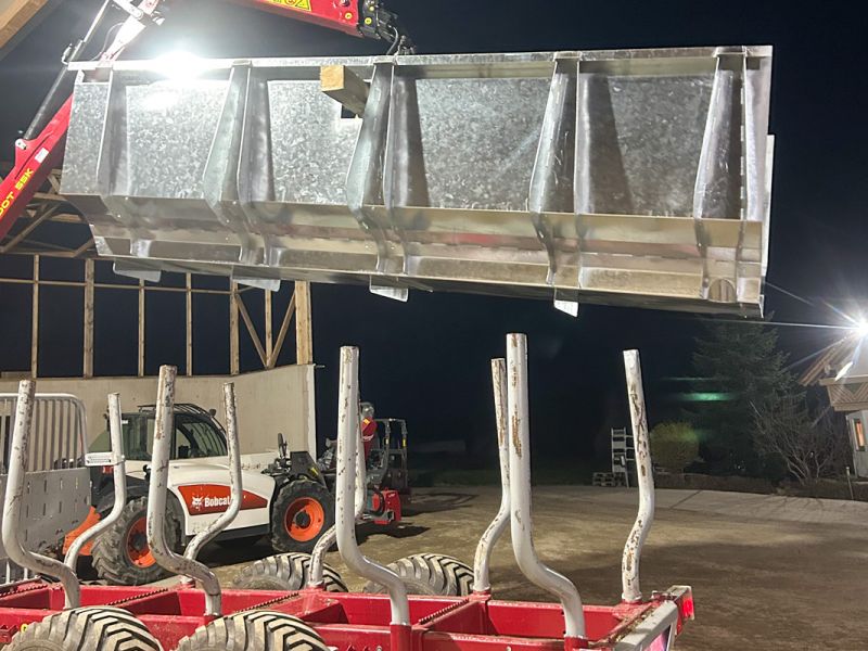 Sonderbau direkt vom Hersteller, Stahlblech verzinkt für Blechwanne von Rückewagen für jeden Hersteller