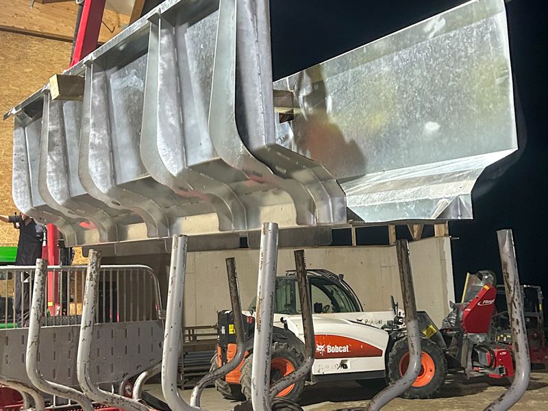 Sonderbau vom Hersteller indiduelle Wanne für Rückewagen